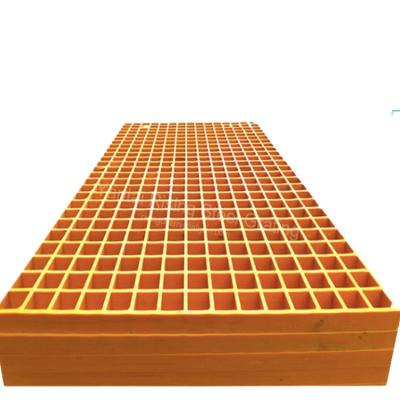 China Depths 25mm 38mm High Strength 50mm Different Fine Sand Frp Grid Plastic Sheet With Vinylester Resin for sale