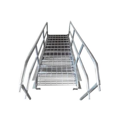 China Traditional Galvanized Outdoor Metal Stairs for sale