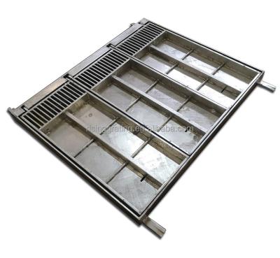 China Park Square Hot Dip Galvanized Mild Steel Galvanized Steel Walkway Channel Traditional Galvanized Gratings for sale