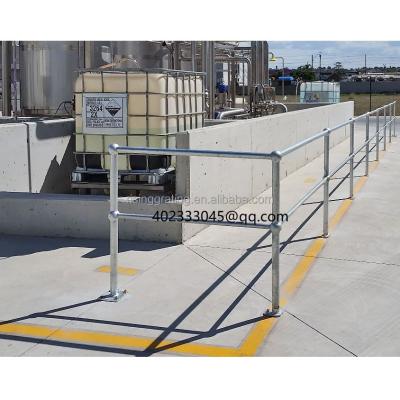 China Industrial Aluminum Ball Joint Handrail And Bracket Manufacturer for sale