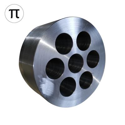 China Factory Wholesale 12 Hole Modern Post Tensioned Circular Prestressed Anchor Heads And Wedges For Post Tensioning System for sale