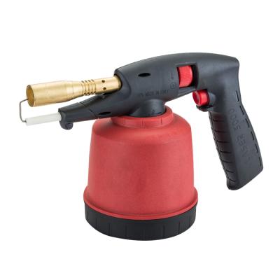 China Paint Spray Gun Firearm Standard Model Brass Outdoor Gas Camp Torch Butane Wild Lowes Torch for sale