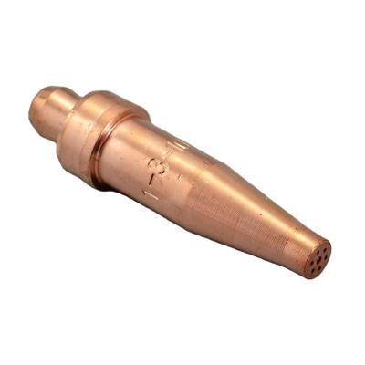 China Brass Acetylene Cutting Tips Cutting Nozzle 3-101 Suitable For Victor Type Torch for sale