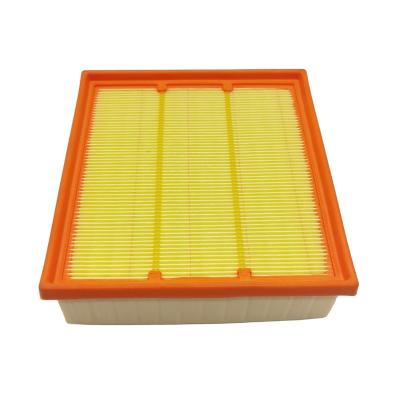 China Standard Car 55557185 OEM 55184249 Orange Yellow Paper Material Air Filter Engine PU Auto Parts for sale