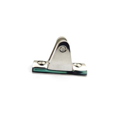 China Boat Hardware Fitting Marine Hardware 90 Degree Deck Hinge Angle Base 1/4