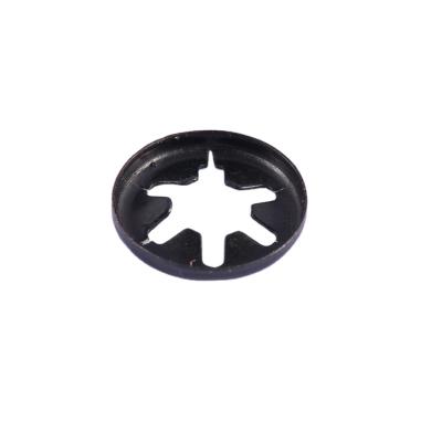 China Roller Shade Parts Black Lock Spring Washer With Teeth For Blind Curtain Installation Replacement Parts for sale