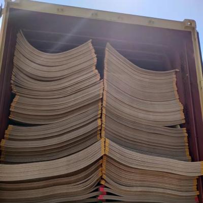 China Moisture Proof Teak Veneered MDF for sale