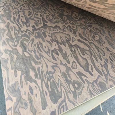 China 2.0mm Teak Veneer Moisture Proof MDF for sale