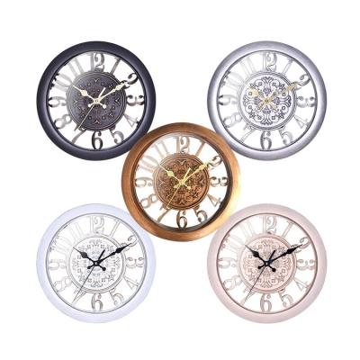 China Hot Selling Antique Vintage Style Old Style European Home Decoration Wall Clock for sale