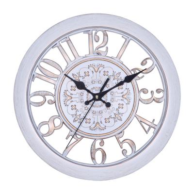 China Antique Style 11 Inch Vintage Round Antique Wall Clock Home Decor Wall Watch for sale