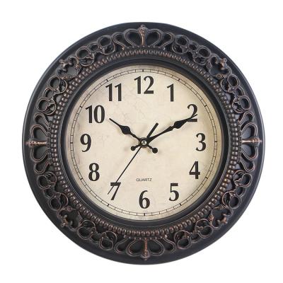 China Antique Style Popular Rustic Decorate Vintage Antique Wall Clocks Home Decor Wall Watch for sale