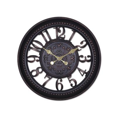 China Antique Style Pretty Design Modern Cheap Large Decorative Wall Clock for sale