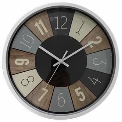 China Custom Modern Wall Clock Battery Operate Dial Paper Clock Design Wall Watch For Home Office Use Modern Wall Clock for sale