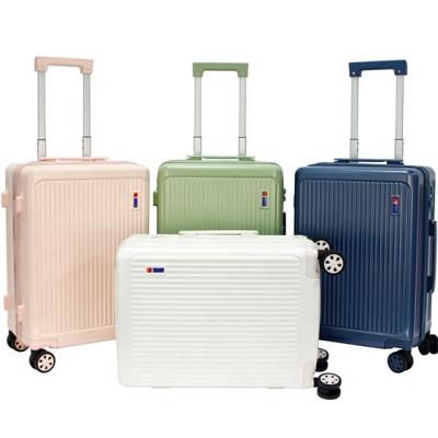 China High Quality Fashion Colorful Outdoor Travel Hotel Spinner Trolley Carryon Luggage for sale