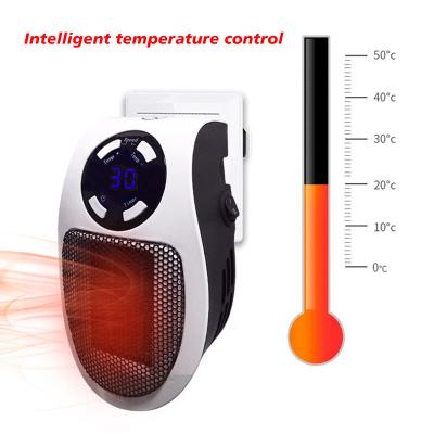 China Hotel PTC Heater Portable Mini Plug In Electric Electric 500w Mini Heater for sale