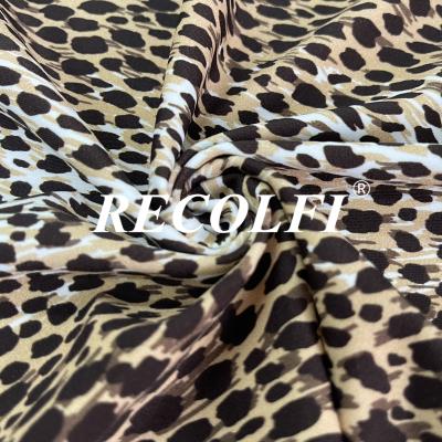 China 4 Way Stretch Tricot Knitted Custom Printed Bikini Fabric Polyamide Spandex for sale