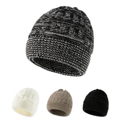 China COMMON Warm Design Style Women Acrylic Multifunctional Ponytail Hat Messy Skull Cap With Hole for sale