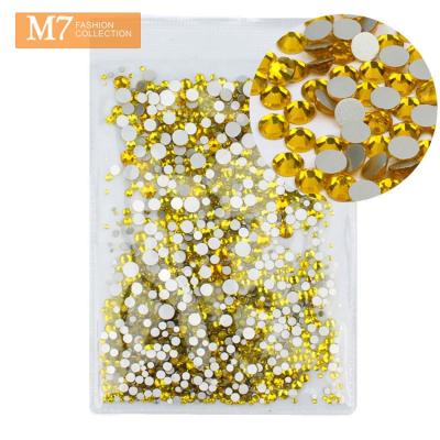 China Newest Nail Art MSBJ0227 Nail Art 3D Flatback Crystal Nail Art Glass Bling Rhinestone for sale