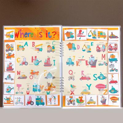 China paper & Cardboard Kids Loose Leaf Early Educational Busy Book Montessori Educational Busy Book For Children for sale