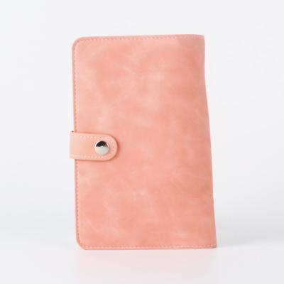 China Binder Pink 6 Ring Binder Custom Notebook Printing A5 Leather Notebook Binder for sale