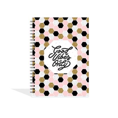 China Daily Spiral Weekly Planner Spiral Cover Custom Food Health Planner for sale