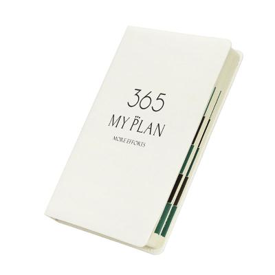 China Promotional Cheap Hardcover Book PU A5 Cover Campus Student Planner Focus Planner for sale