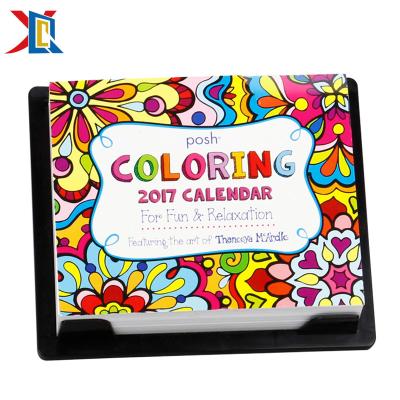 China Table Calendar Files Fun 365 Promotional Pages Table Top DIY Office Making Daily Tear Off Calendar Printing for sale