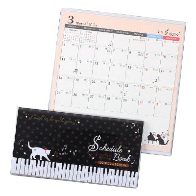 China 2021 Custom Calendar Cute Yearly Table Monthly 2022 Planner Table Desk Pad Calendars for sale