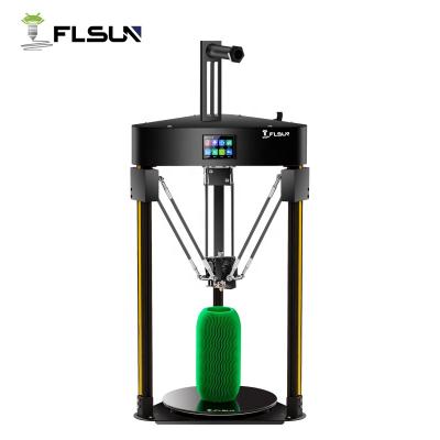 China Resume Printing Flsun Q5 Large Print Size d200*200mm TFT 32bits Board Delta 3D Auto Leveling Preassembly Printer for sale