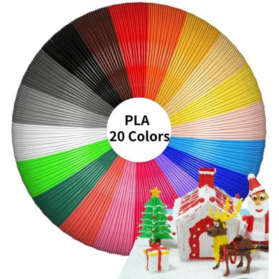 China 3D Drawing Pen LOL 3D factory wholesale 1.75MM 5m/roll 10m/roll PLA 3d filament for 3D printing pen for sale