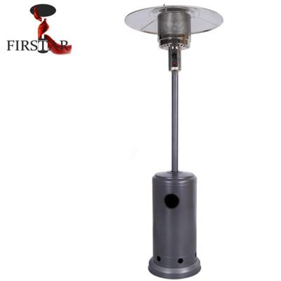 China Economical Gray Color Patio Gas Heater Stocked for sale