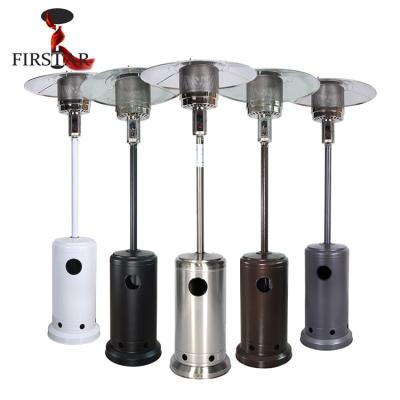 China Commercial Standing Outdoor Round Poolside Reception Gas Stored Patio Swimming Heater for sale