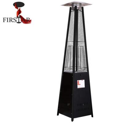 China Factory Stored Outdoor Pyramid Patio Gas Heater for sale