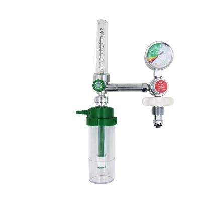 China Hospital Nurse Factory Supply Stocked Medical Oxygen Regulator Oxygen Flowmeter with Humidifier for sale