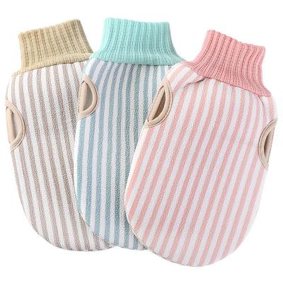 China EXFOLIATE Bath Glove Eco Friendly Exfoliating Glove Soft Skin Care Bath Glove For Bath for sale