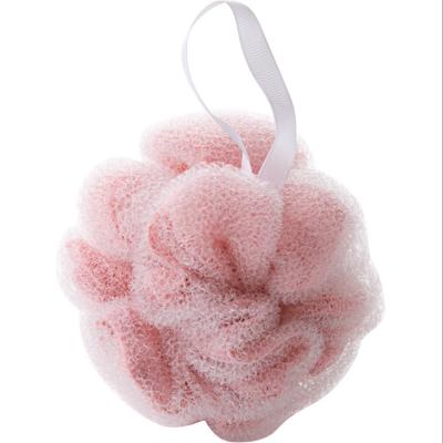 China EXFOLIATE High Quality Double Mesh Bath Sponge Exfoliating Mesh Loofah Bath Sponge Ball for sale