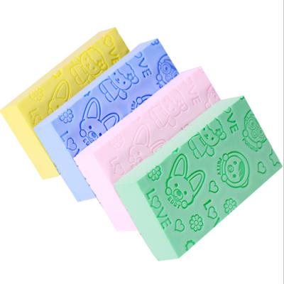 China Soft PVA Sponge Super Absorbent Square Multifunctional Baby Bath Painting Clean Magic Sponge for sale