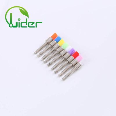 China Viable Tooth Brush Tooth Prophy Paste Silicone Brushes Dental Polishing Polishing Supply for sale