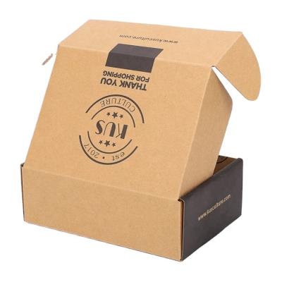 China Recyclable Cell Phone Black Corrugated Ad Box Cardboard Craft Box for sale