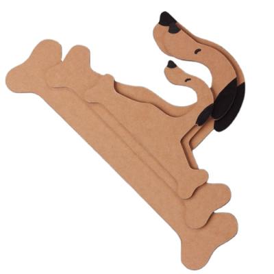 China SHOW Recyclable Cardboard Paper Shape Eco-friendly Biodegradable Dog Hangers for sale