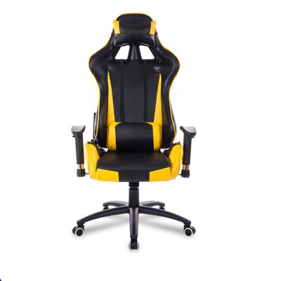 China Executive E-sport PC Gaming Office Chair Wholesale OEM Yellow Rocking Racing Chair for sale