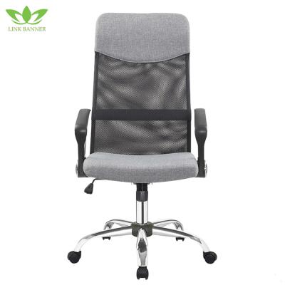 China Cheap Price Fabric High Back Mesh Office Computer Desk Task Chairs (Height) Adjustable for sale