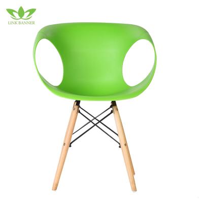 China Fashion Chair LK504-2 Ware PP Frame Plastic Furniture Dining Chair for sale