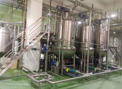 Chine 50L-10000L réservoir de mélange liquide en acier inoxydable pour l'industrie pharmaceutique à vendre