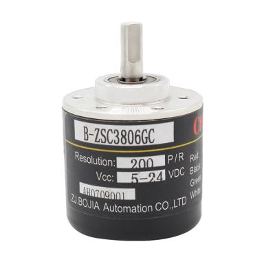 China ZSC3806 Series 38mm Series 38mm Rotary Shaft Incremental Magnetic Type Encoder for sale