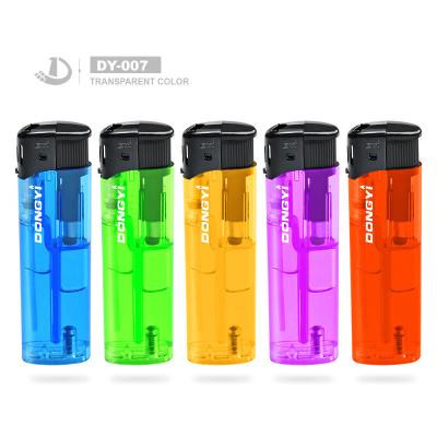 Chine Modèle concurrentiel N° DY-007 Allumeur électrique rechargeable à la torche à couleur transparente à vendre