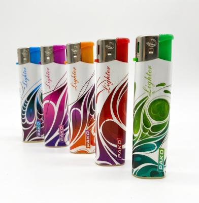 China Long Slim Electronic Cigarette Lighter Function Cigarette Lighter Size 80*23.7*11.18mm for sale