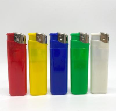 China Gas Lighter LED Light Cigarette Lighter Refillable Smoking Tools Carton Size 43*26*27cm for sale