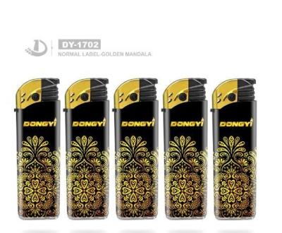 Κίνα Προσαρμοσμένη ετικέτα Golden Mandala Fashion Cigarette Ηλεκτρονικό αναπτήρα για αέριο κουζίνας προς πώληση