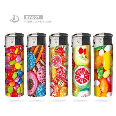 China Electronic Flame Lighters for Normal Label Fruits Everyday Season for sale